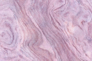 Colourful and interesting erosion patterns on the sandstone of the Clear Creek area in Zion National Park, Utah