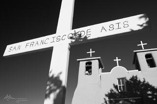 The San Francisco de Asís church in Ranchos de Taos