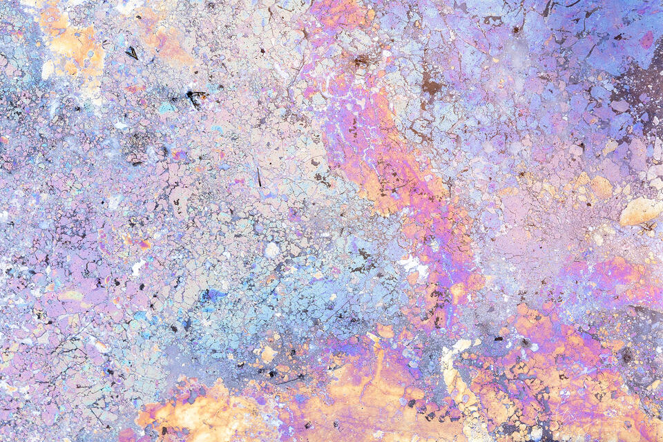 Pearlescent print