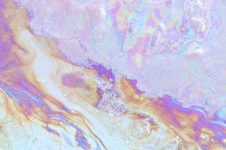 Polychrome Flow print